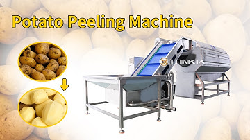 Professional Potato Peeling Machine: Easy Cleaning & Peeling for Root Vegetables