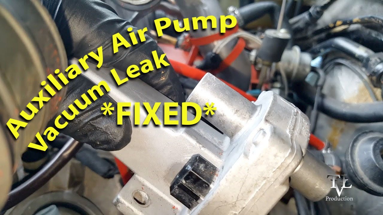 How to Fix an Auxiliary Air Valve Vacuum Leak on a Porsche 928 S - YouTube