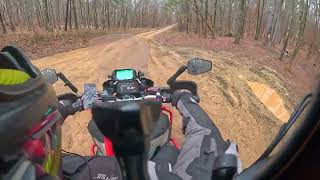 Vlog: New Years Camping in Uwharrie National Forest on the BMW R1200GS