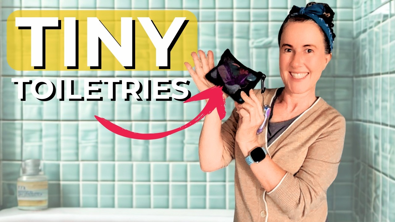 Туалетные принадлежности на 2 недели у меня на ладони!
