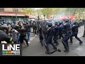 Paris dfil du 1er mai sous de violents incidents  paris 75  france 01 mai 2021