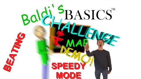 We need beating Speedy Mode (Baldi
