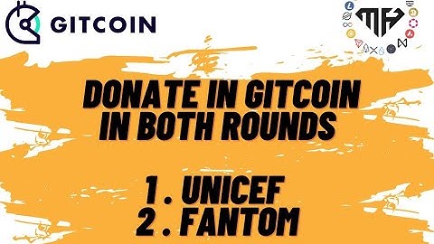 Gitcoin 5 rounds Grants || HOW TO DO UNCIEF AND FANTOM DONATION || TIME SENSITIVE