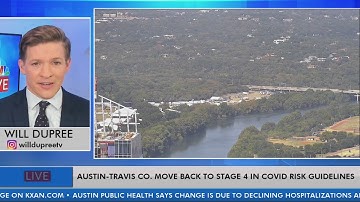 Austin-Travis County moves back to Stage 4 of COVID-19 risk guidelines