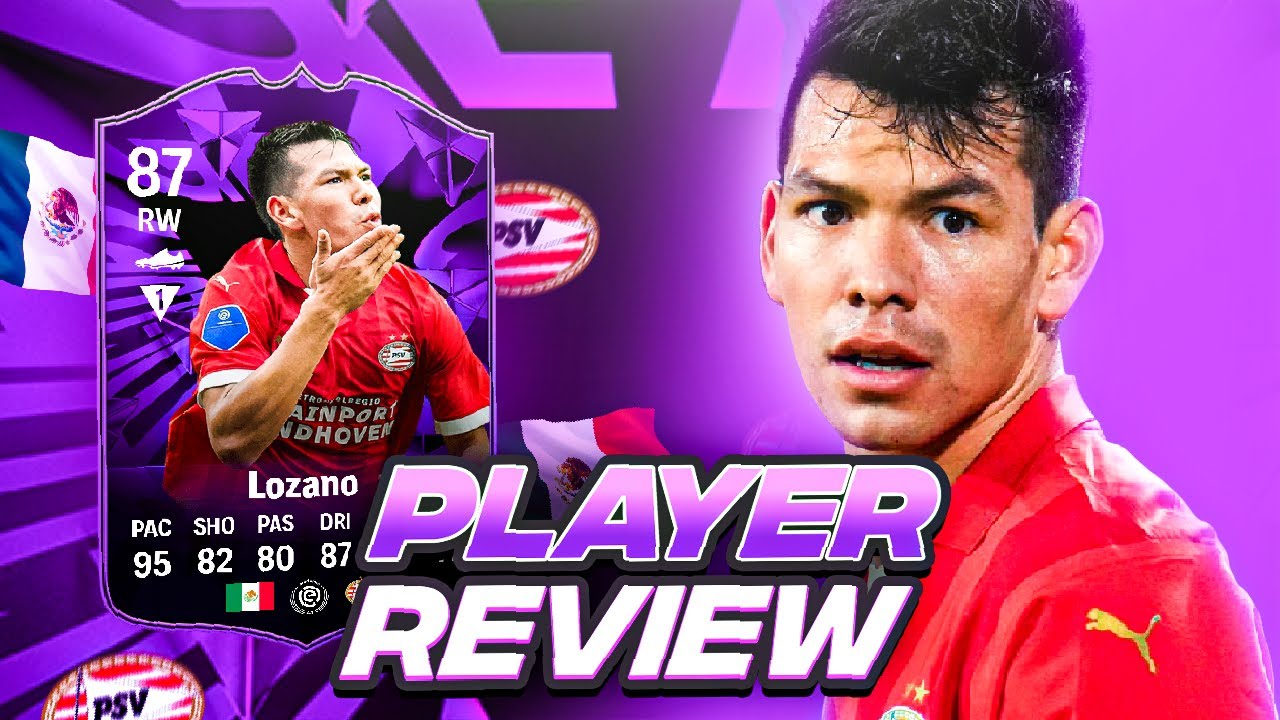 87 FC PRO LIVE LOZANO SBC PLAYER REVIEW! EAFC 24 ULTIMATE TEAM