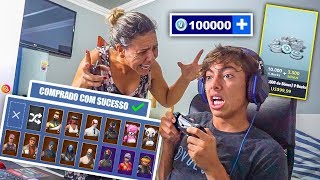 CRIANCA GASTA R 2000 EM FORTNITE COM CARTAO DE CREDITO DA MAE DEVE ASSISTIR