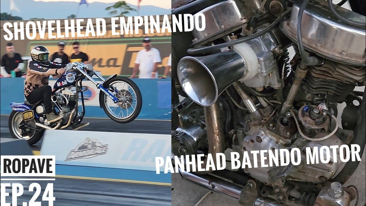 LIBERTY & GUMPs DRAG RACE: Corrida de Harley-Davidson