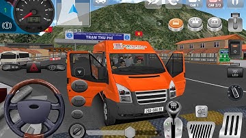 New Ford Transit Game - Bus Highway Driving - Minibus Simulator Vietnam - Bus Android Gameplay