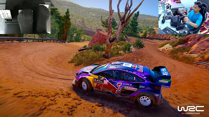 WRC Generations | Ford Puma Rally1 Greece 2025 | World Rally Championship Thrustmaster T300RS + TH8A