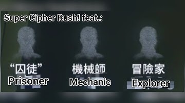 [Identity V] Joseph vs Super Cipher Rush (feat. Luca, Tracy, and Kurt)