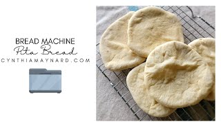 Soft & Puffy Bread Machine Pita Dough 🌯 EASY!