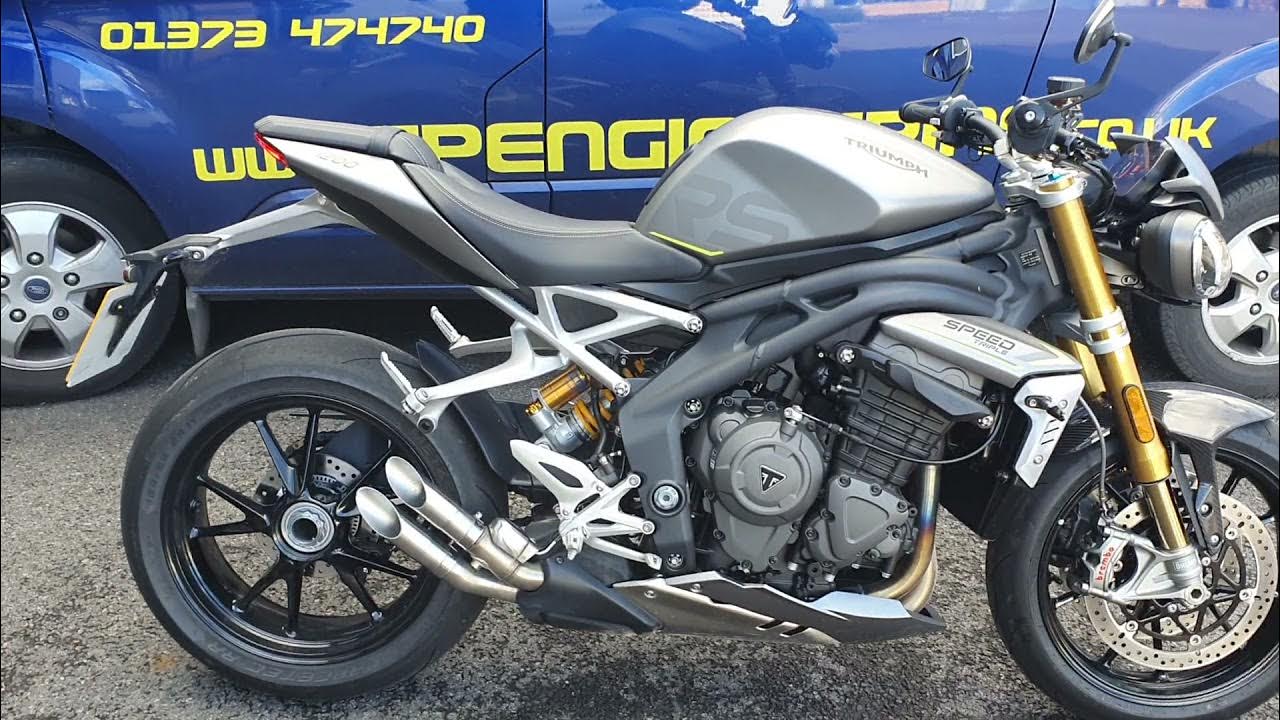 Triumph Speed Triple 1200RS Exhausts SP Engineering YouTube
