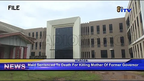 Maid sentenced to death for killing mother of a former governor