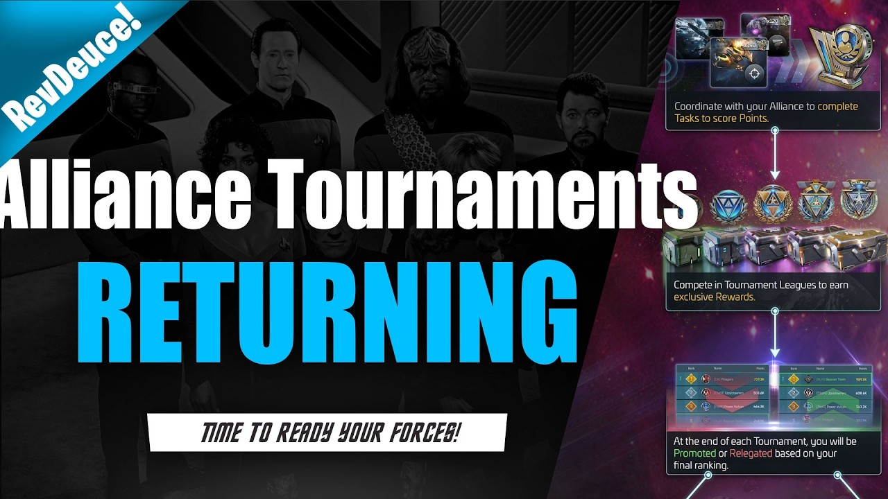 Alliance Tournaments are back | Reviewing Star Trek Fleet Command's latest changes