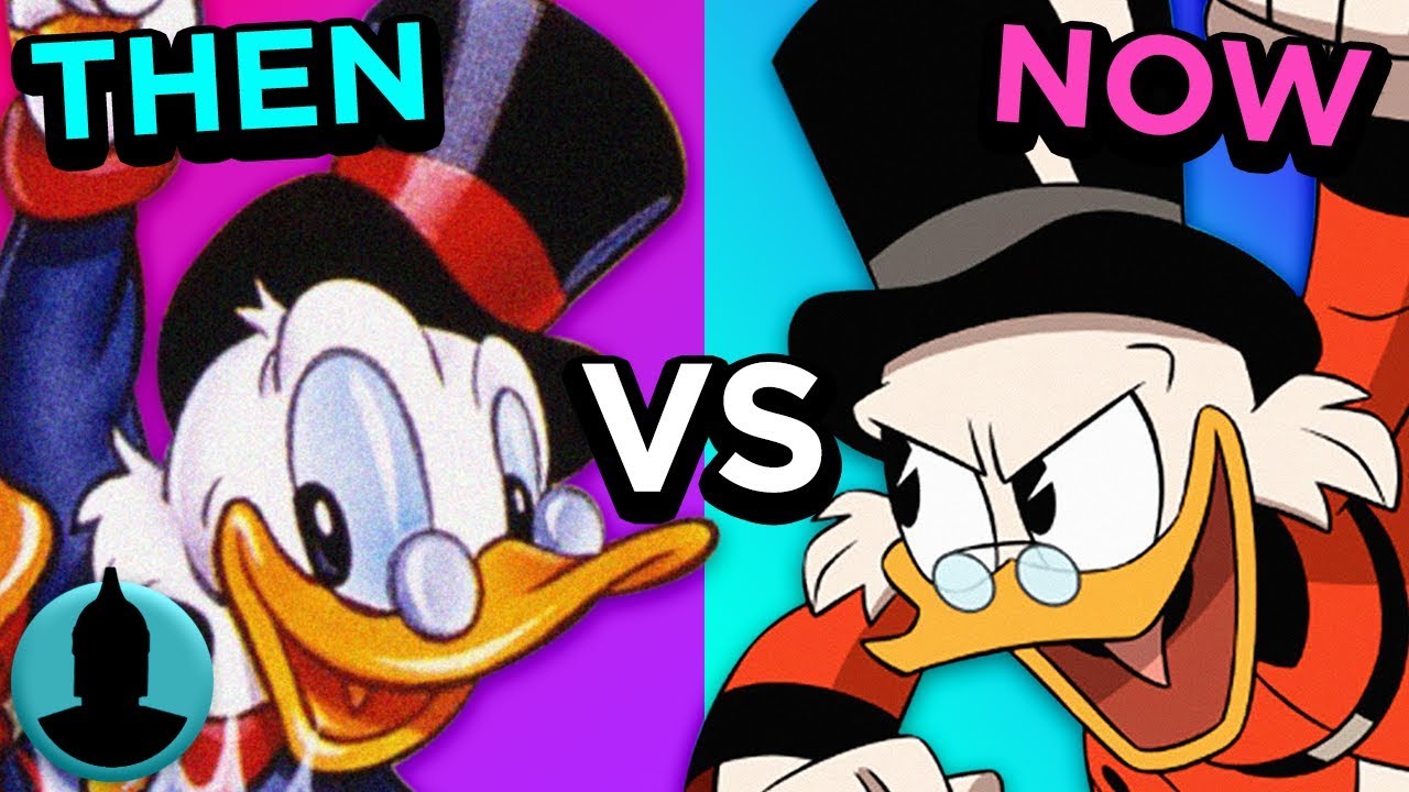 channelfrederator ducktales Then Vs. Now - DuckTales - The Evolution of DuckTales (Tooned Up S4 E45)