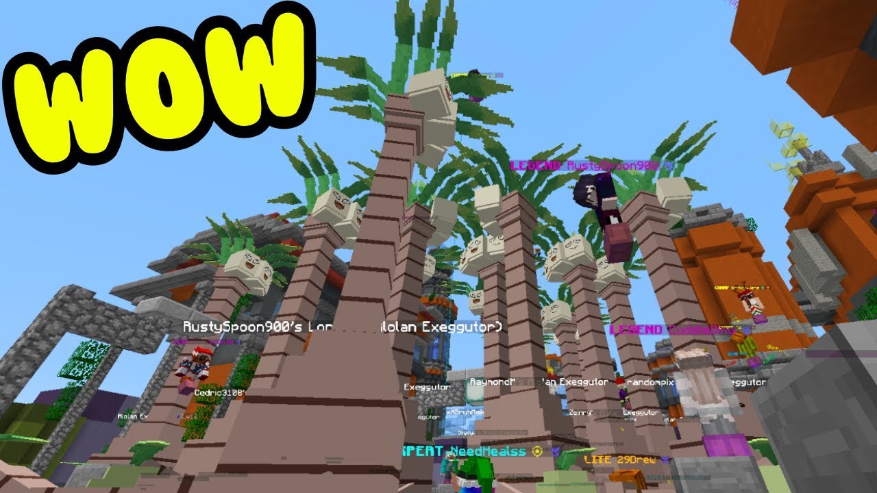 Exeggutor Minecraft I FOUND a HUGE Alolan Exeggutor FOREST! - Pokefind Minecraft - YouTube