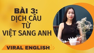 Bài 3: Cách dịch câu từ Việt sang Anh | Viral English