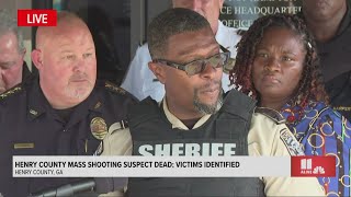 Officials explain how manhunt for Henry County mass shooting suspect ended