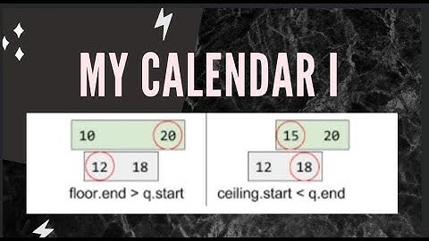 My Calendar I  || june Leetcode Challenge 2021 || C++ Solution || 729 Problem