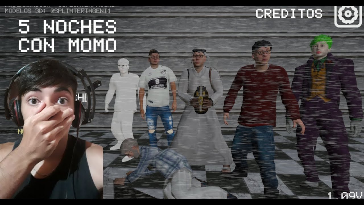 Paso 5 noches con tito calderon😨 || 5 Noches Con Momo - YouTube