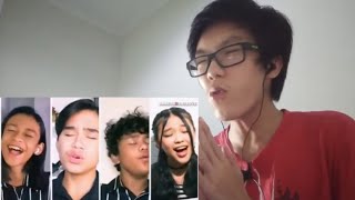 STUCK WITH YOU (ARIANA GRANDE FT. JUSTIN BIEBER) COVERED BY ANNETH X TNT BOYS | REACTION!