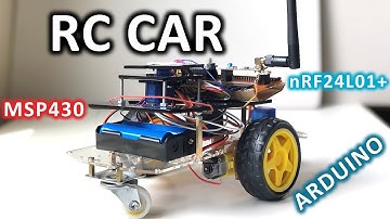 DIY RC CAR MSP430 & Arduino & nrf24l01+