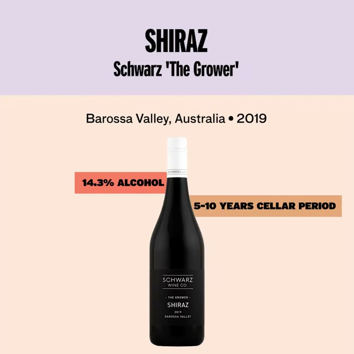 Good Pair Days - Schwarz 'The Grower' Shiraz 2019