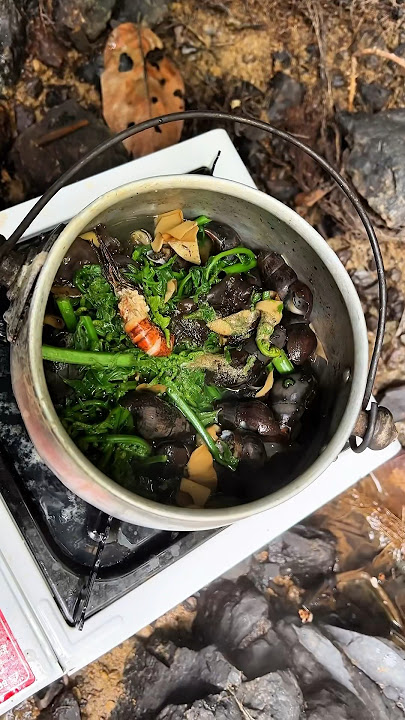 cook the results of hunting in nature