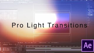 Pro Light Transitions in After Effects