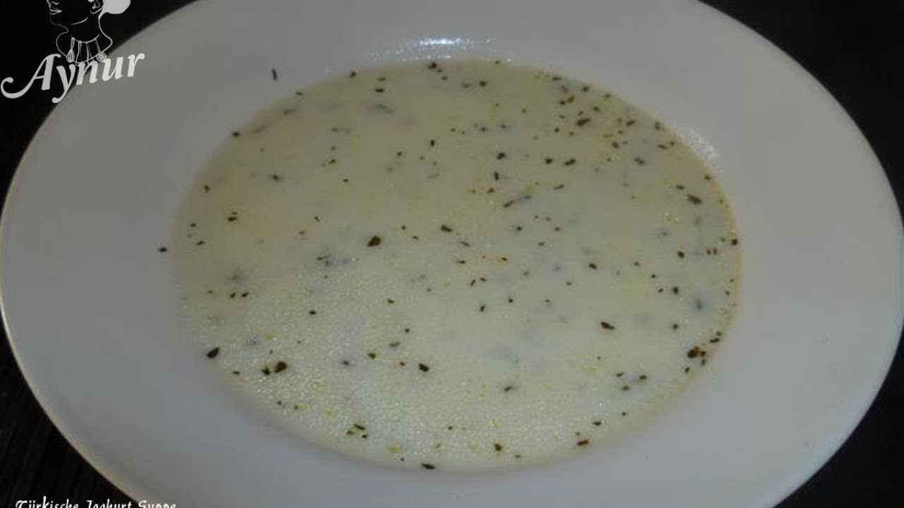 Türkische Joghurt Suppe / Yayla Yogurt Corbasi