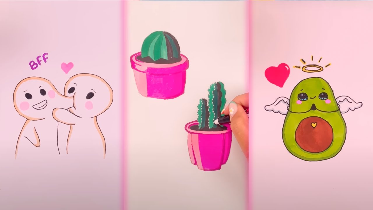 10 Easy Painting & Drawing Tips and Hacks Ideas You Will Love - YouTube
