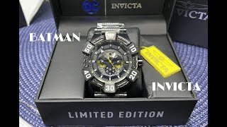 Reloj Invicta DC BATMAN 37872 Limitado!! - YouTube