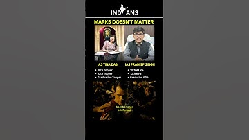 From Average Student to IAS Topper | Pradeep Singh vs Tina Dabi | Marks Don