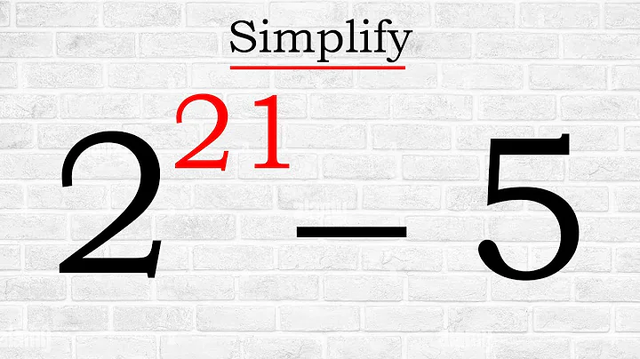 A Nice Algebra Problem | Math Olympiad | Exponential Trick