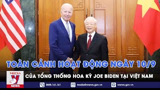 Toàn cảnh hoạt động ngày 10\/9\/2023 của Tổng thống Hoa Kỳ Joe Biden tại Việt Nam - VNEWS