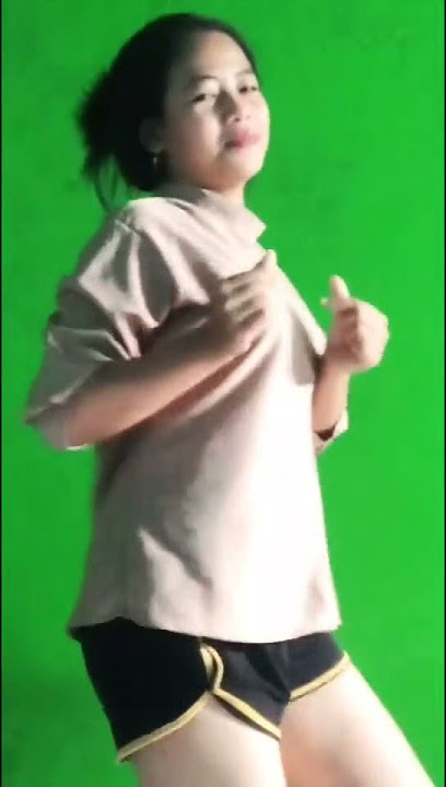 Mentahan green screen cewe joged tiktok