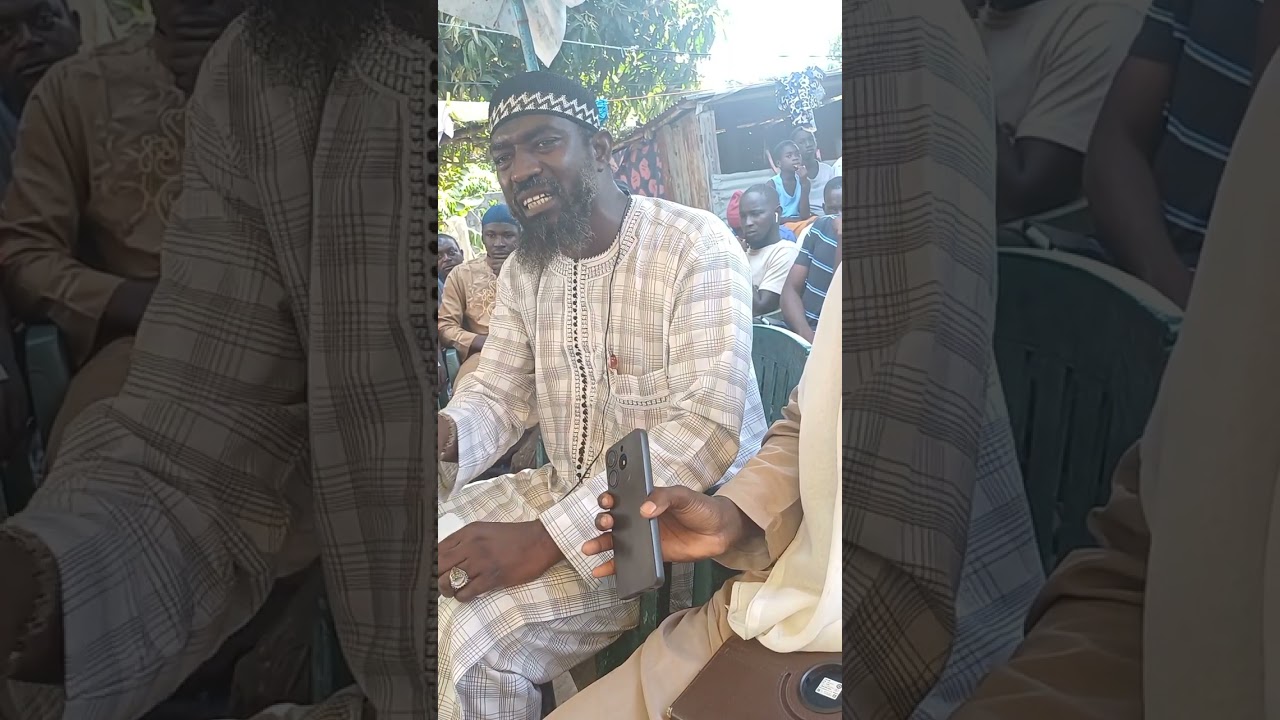 نصيحة الشيخ فاكيبا سيسي في عقيقة مصطفى تشاتي