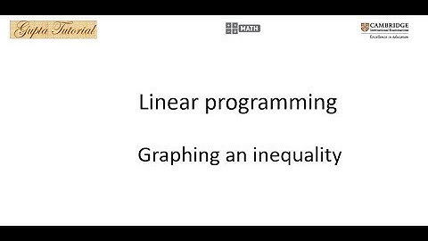 Linear Programming || IGCSE Mathematics