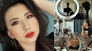 How I Setup To Film YouTube Videos (Camera/Lens, Software, Lighting, & Audio) screenshot 5