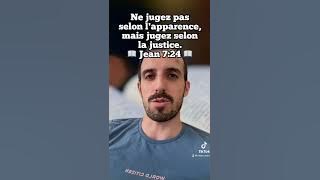 Ne jugez point afin que vous ne soyez point jugés! Matthieu 7:1