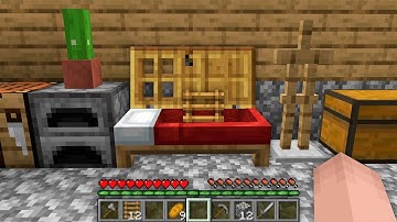 HOW NOOB FOUND ENTRANCE UNDER THE BED IN HOUSE!? Minecraft NOOB vs PRO! 100% TROLLING BASE INSIDE