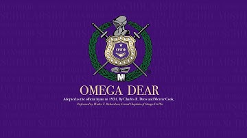 Omega Dear - 82nd Grand Conclave Founders