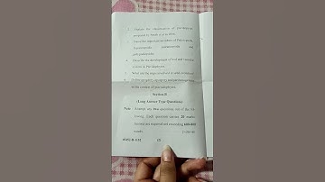 MSC botany first sem paper 2 MJPRU