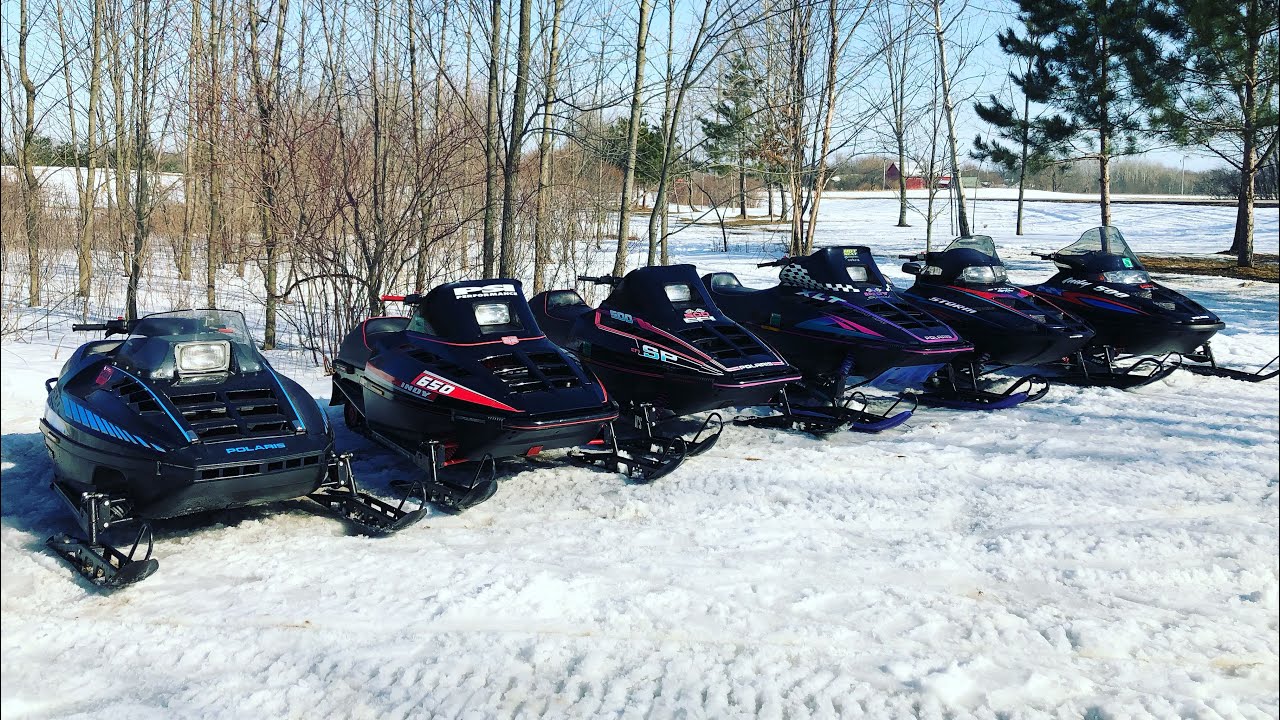 Polaris Indy Lineup (17 Snowmobiles)