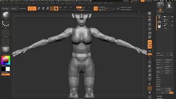 Zbrush 2018 Set of Characters for an Unreal Engine 4 Game...