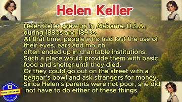 Helen Keller || Learn English Through Story || Practice Listening English