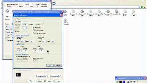 06 ZXP Series 8 Imprimante- Onglet Général Création d