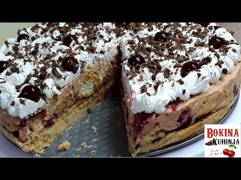 Video: Kako Napraviti Tortu Od Višanja Bez Pečenja