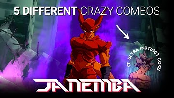 5 Different JANEMBA Orb Combos (w/ UI Goku) ⚔️
