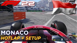 F1 22 Monaco Hotlap + Setup (1:08.988)